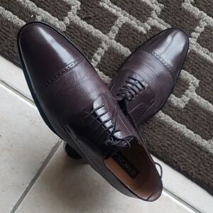 Mezlan Dark Brown Men's Oxfords